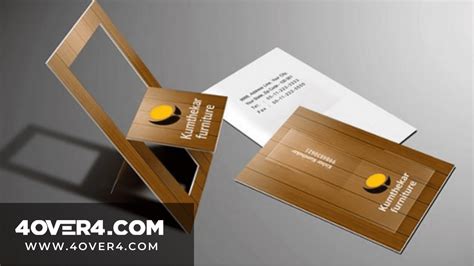 unique folded business cards.